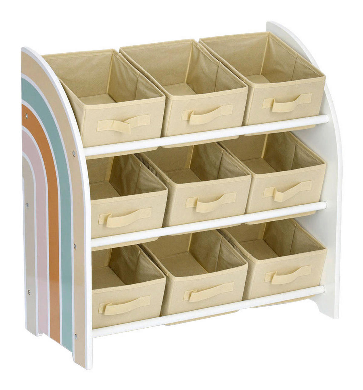 Zeller Regal Kinder-Regal_Rainbow - (65,00/30,00/64,00cm) - Zeller