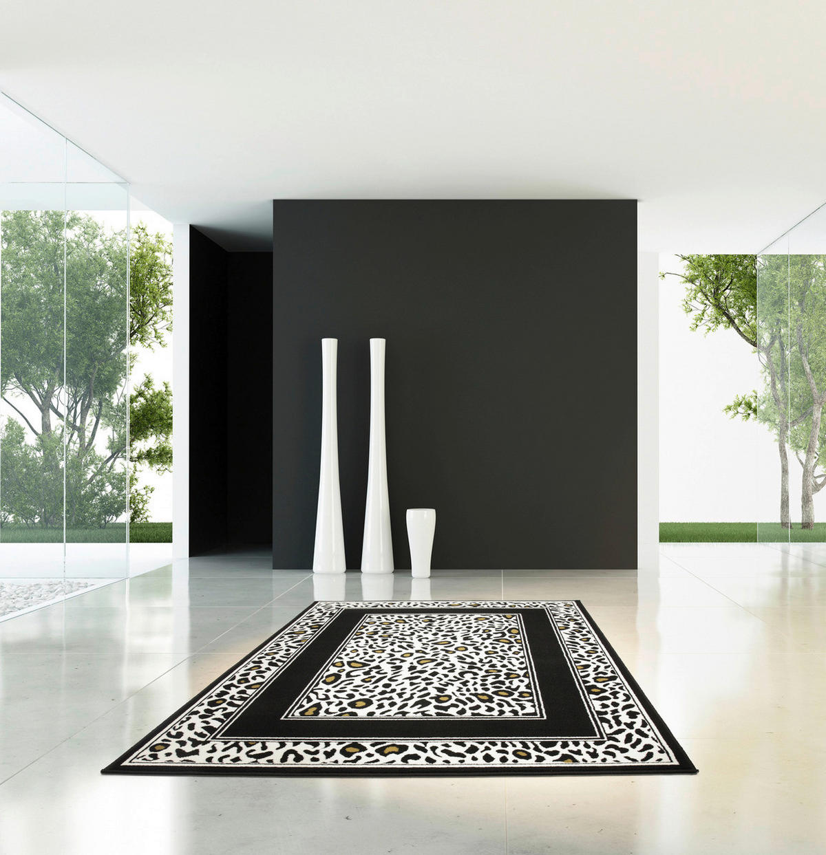 Kayoom Kurzflorteppich Sona 7280 mehrfarbig B/L: ca. 120x170 cm Sona 7280 - mehrfarbig (120,00/170,00cm) - Kayoom