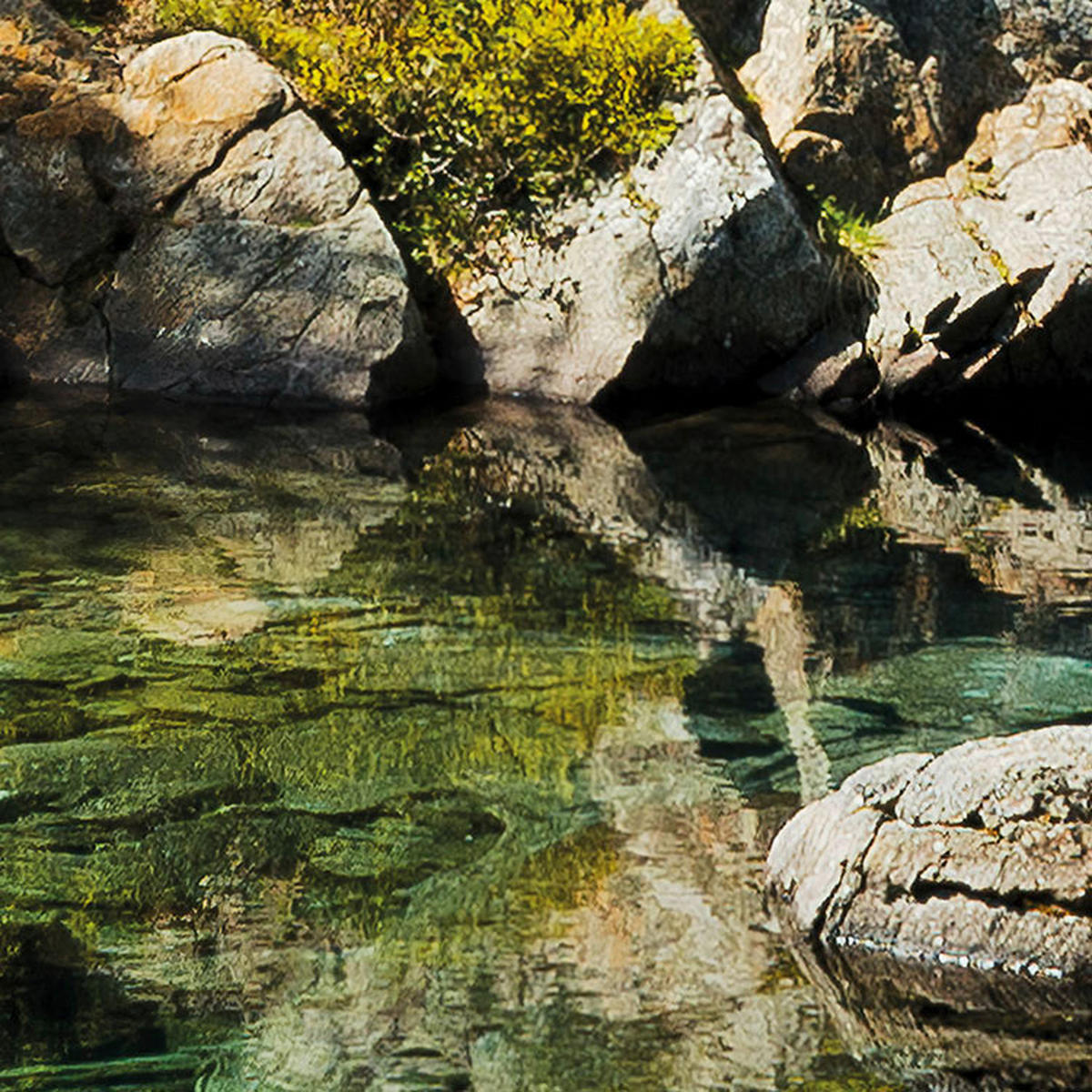 Komar Fototapete Bergmagie B/L: ca. 450x280 cm Bergmagie - (450,00/280,00cm) - Komar