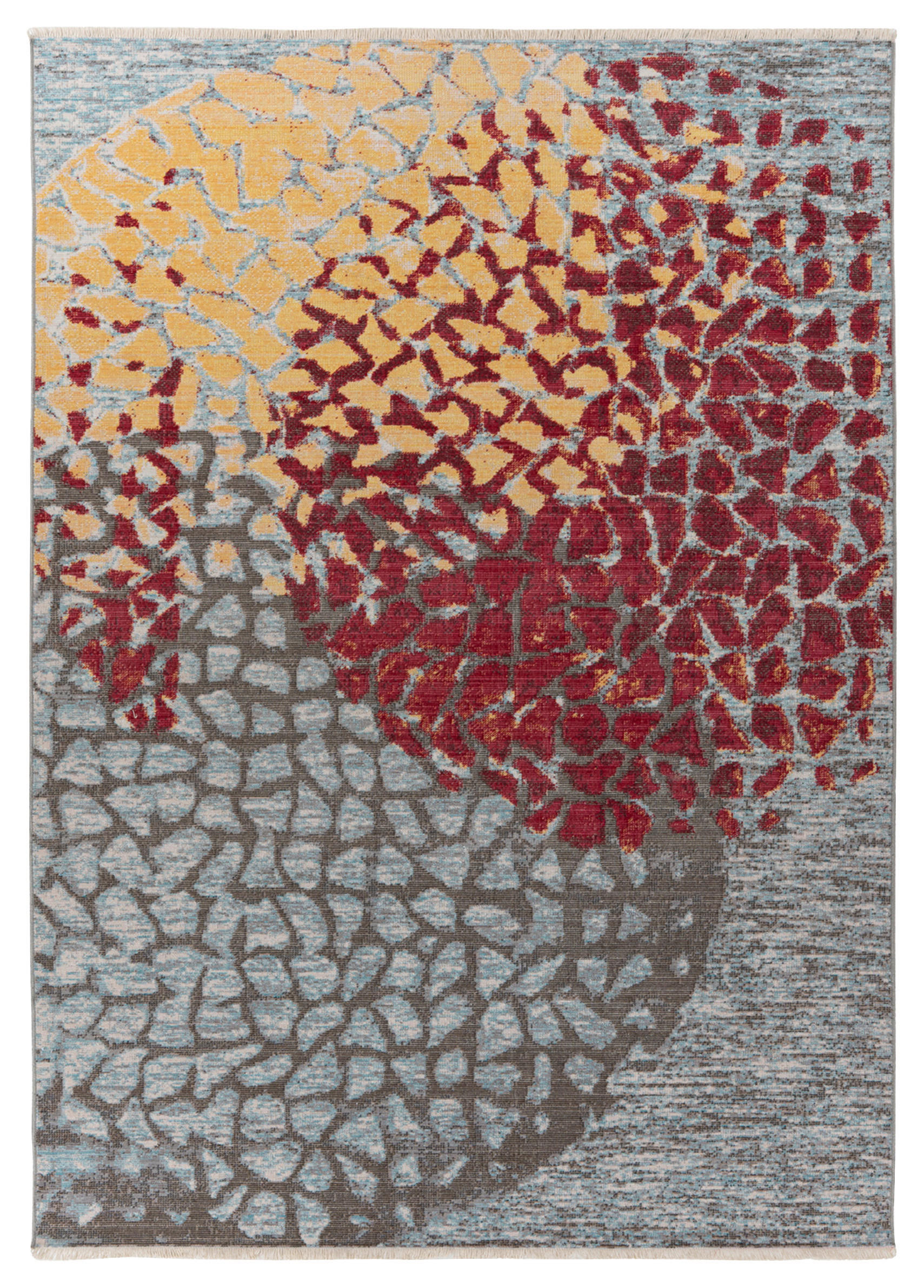 360Living Teppich Dilan rot B/L: ca. 80x150 cm Dilan - rot/multicolor (80,00/150,00cm) - 360Living