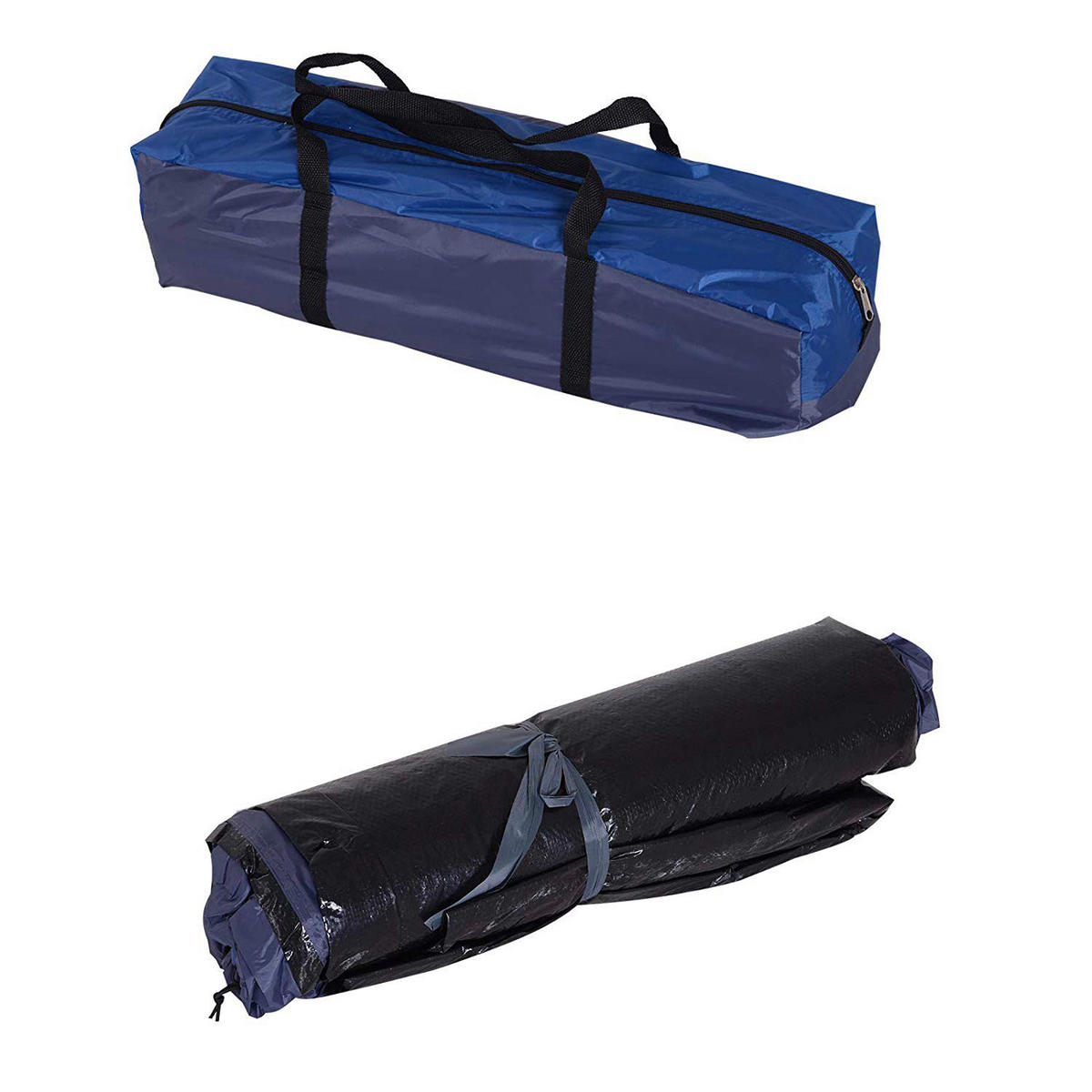 Outsunny Doppelwandzelt blau Kunststoff B/H/L: ca. 300x130x250 cm Doppelwandzelt - blau (250,00/300,00/130,00cm) - Outsunny