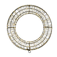 LED-Kranz LED-Kranz - schwarz (39,00/5,00/39,00cm)