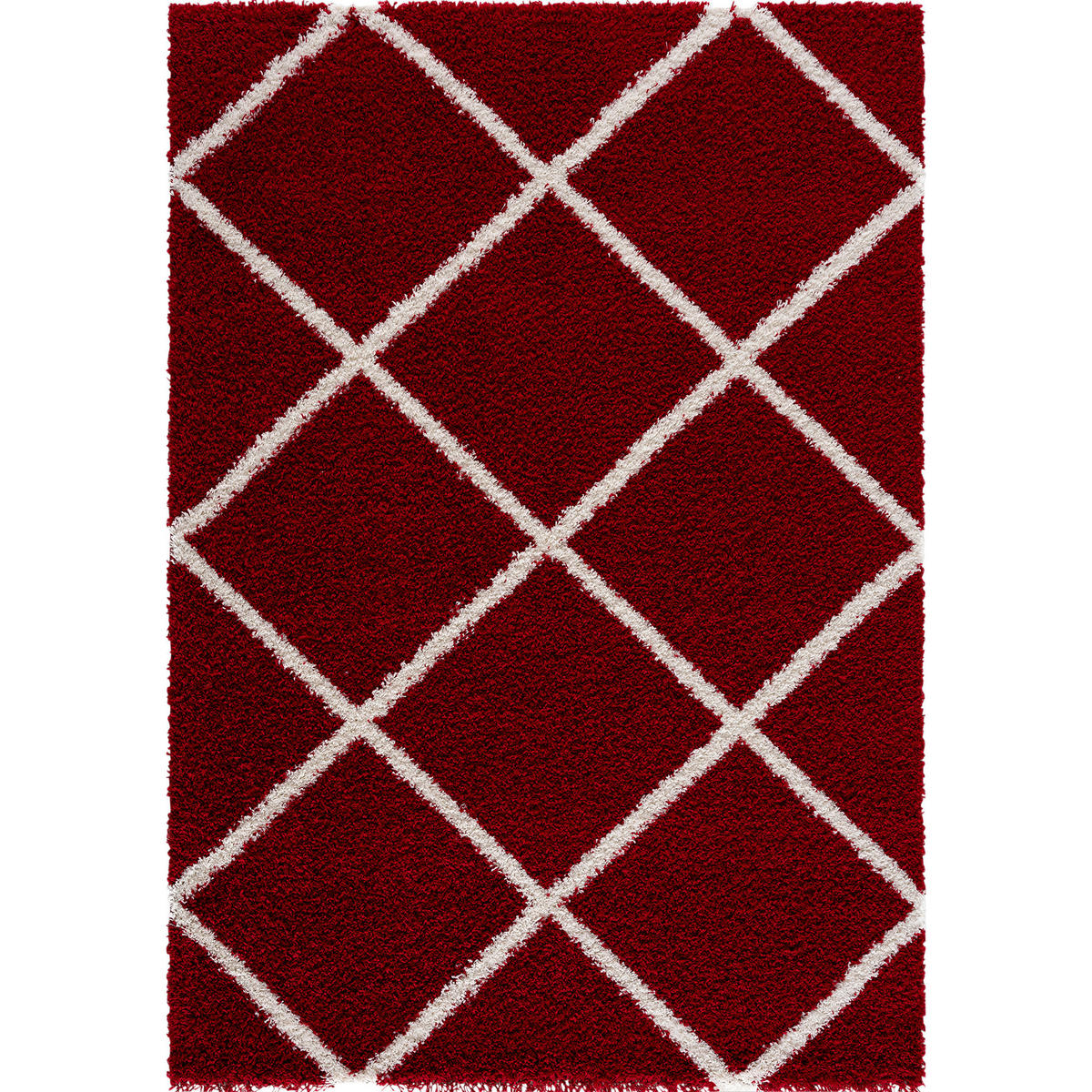 Sanat Hochflorteppich MADRID rot B/L: ca. 160x230 cm MADRID - rot (160,00/230,00cm) - Sanat