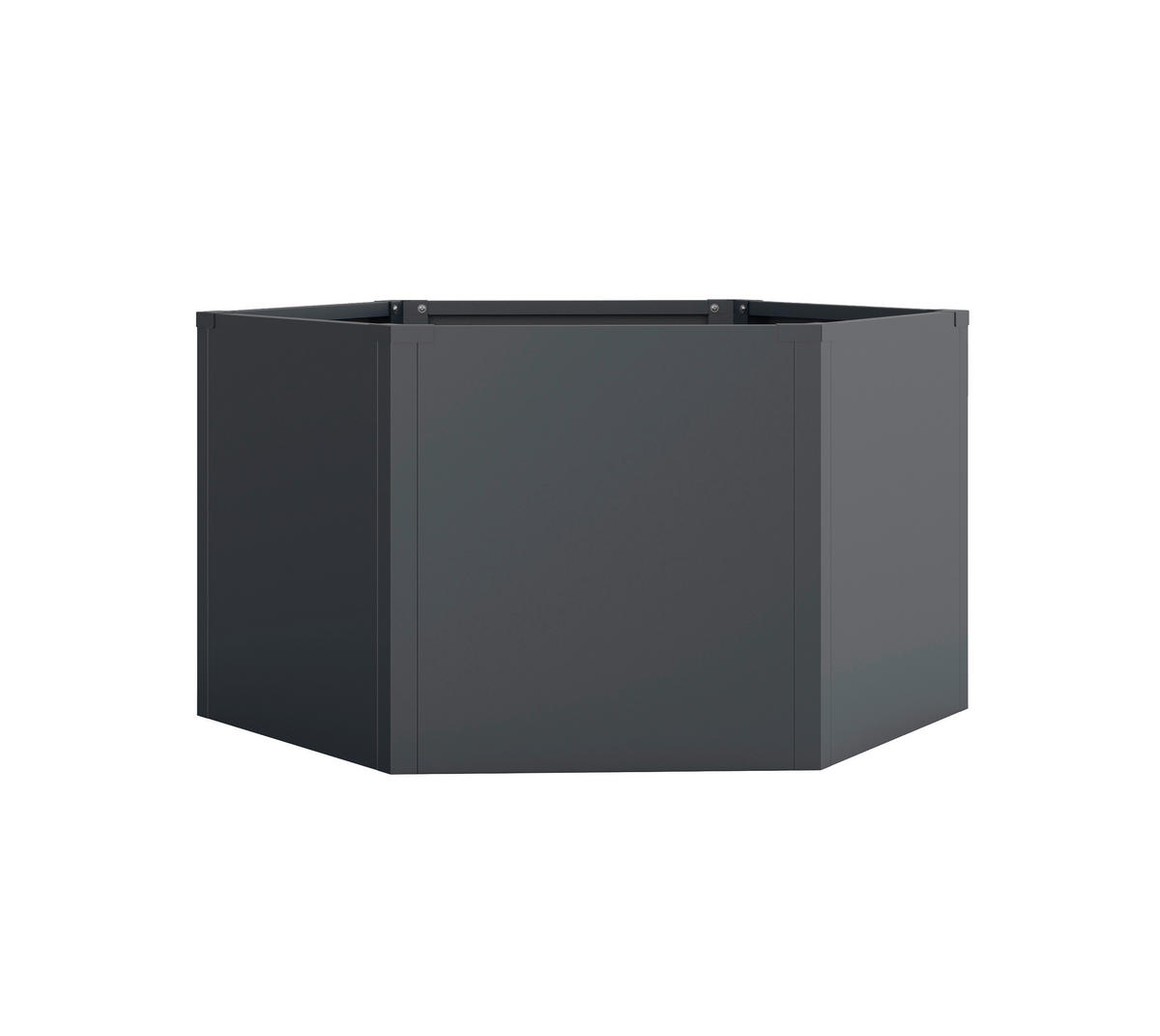 Westmann Hochbeet Varia anthrazit Metall B/H/L: ca. 100x52x100 cm Varia - anthrazit (100,00/100,00/52,00cm) - Westmann