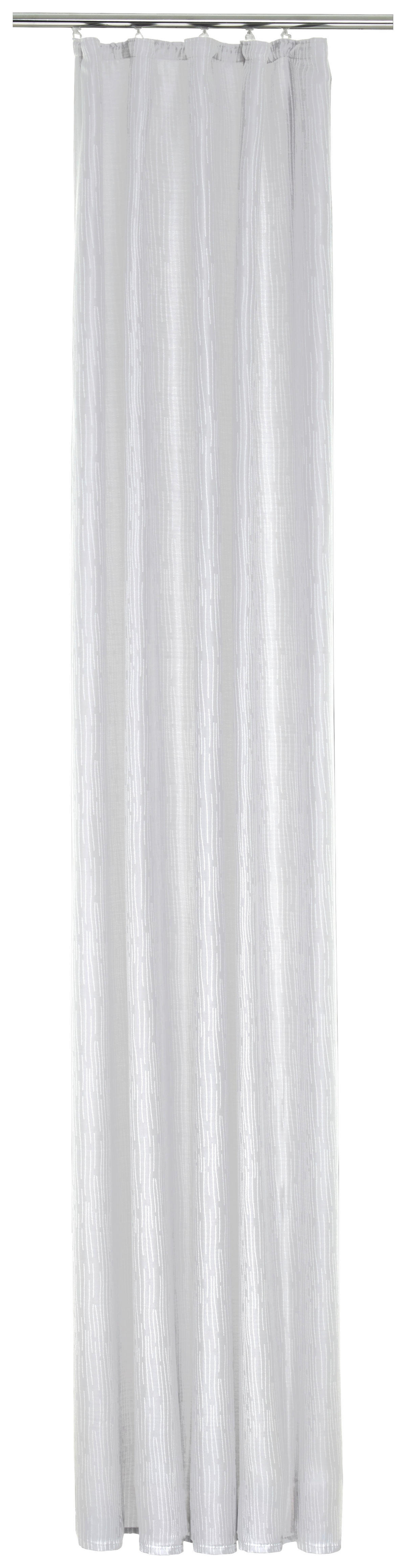 Dekovorhang Tessin weiß B/L: ca. 140x245 cm Tessin - weiß (140,00/245,00cm) - silver edition