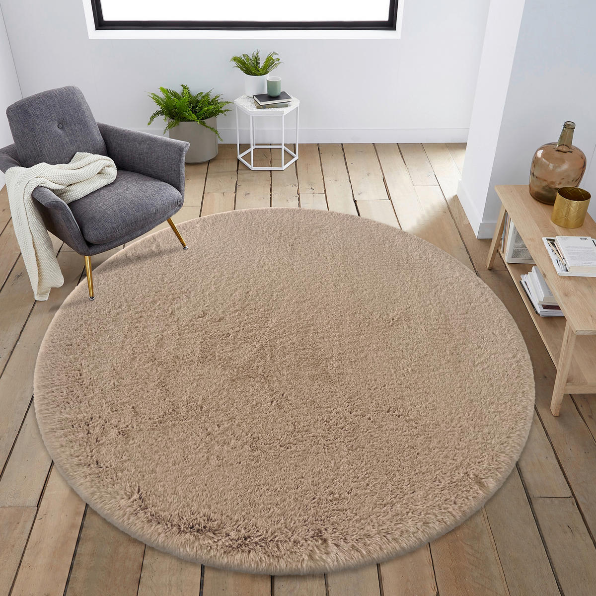 Teppich Moyo Savannah D: ca. 160 cm Moyo - Savannah (160,00cm)