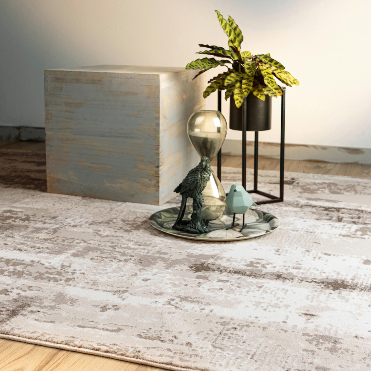 Obsession Teppich My Phoenix taupe B/L: ca. 240x340 cm My Phoenix - taupe (240,00/340,00cm) - Obsession