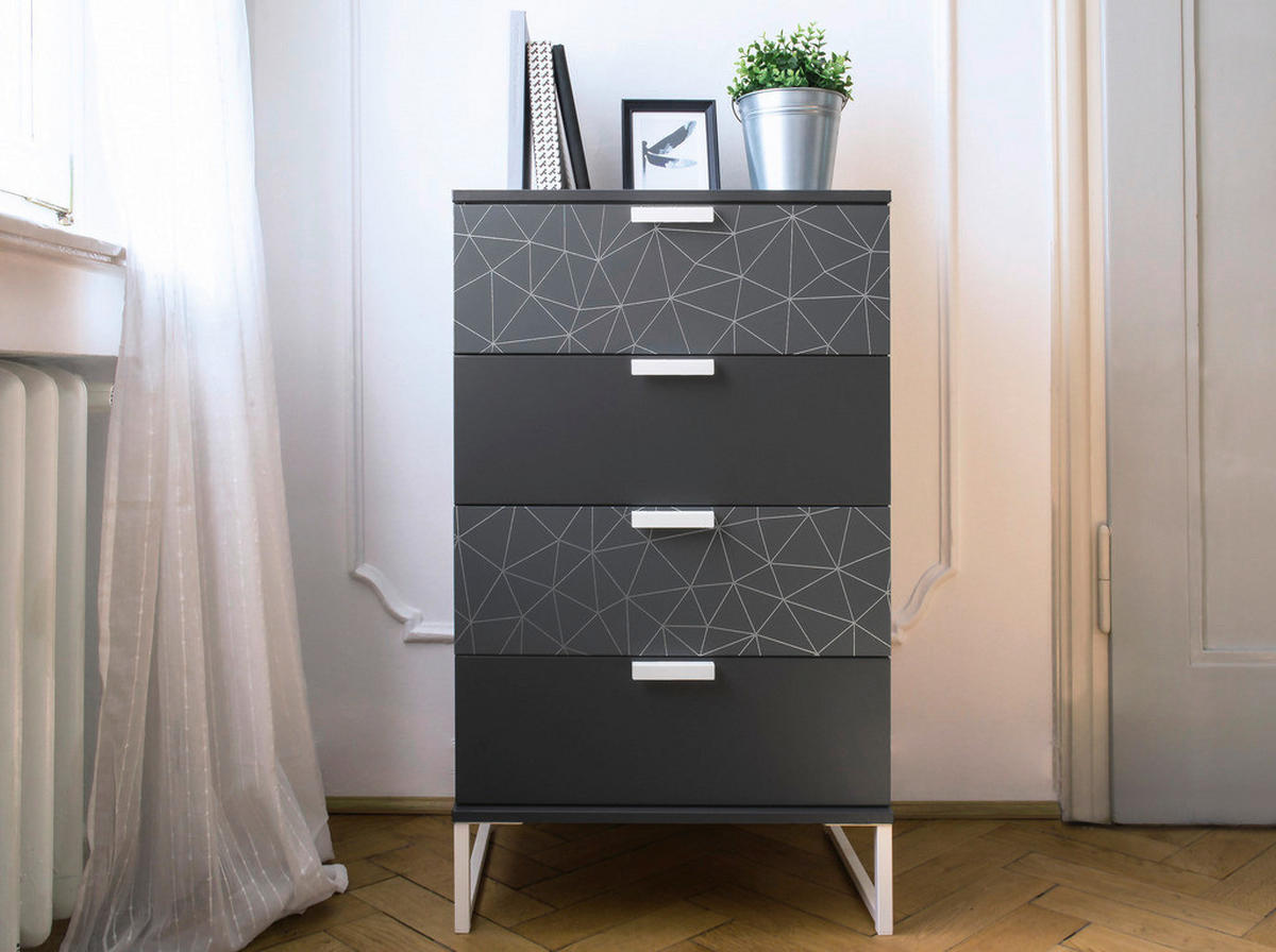 d-c-fix Klebefolie Uni anthrazit B/L: ca. 90x210 cm Klebefolie_d-c-fix_F3465381 - anthrazit (90,00/210,00cm) - d-c-fix