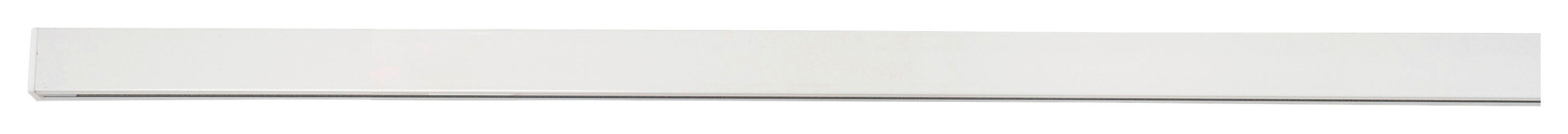 ondeco Gardinenschiene smart weiß Metall L: ca. 240 cm 1.0 Läufe smart - weiß (240,00cm) - ondeco