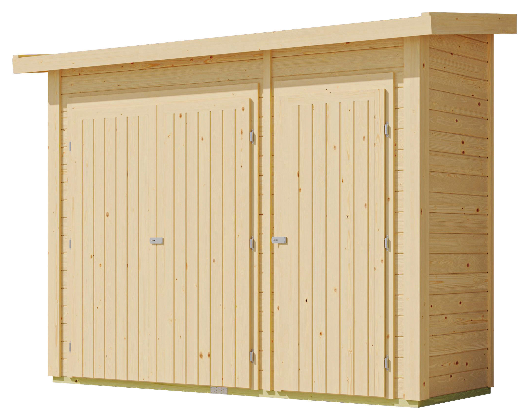 Karibu Gartenanbauschrank Harry B/H/T: ca. 262x220x94 cm günstig online kaufen