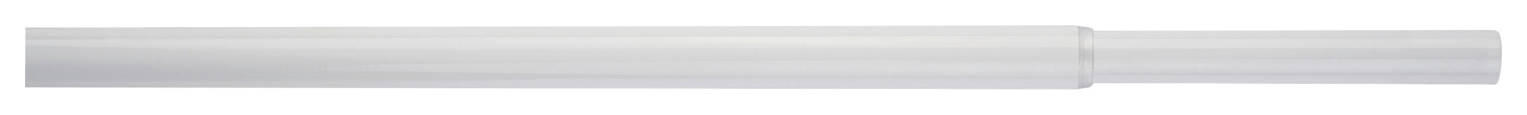 ondeco Stilgarnitur Rohr weiß Metall L: ca. 210 cm ausziehbar von ca. 120 bis 210 cm 1.0 Läufe Rohr - weiß (210,00cm) - ondeco