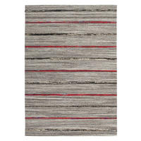 Kayoom Kurzflorteppich Duarte 110 creme B/L: ca. 160x230 cm Duarte 110 - creme/rot (160,00/230,00cm) - Kayoom