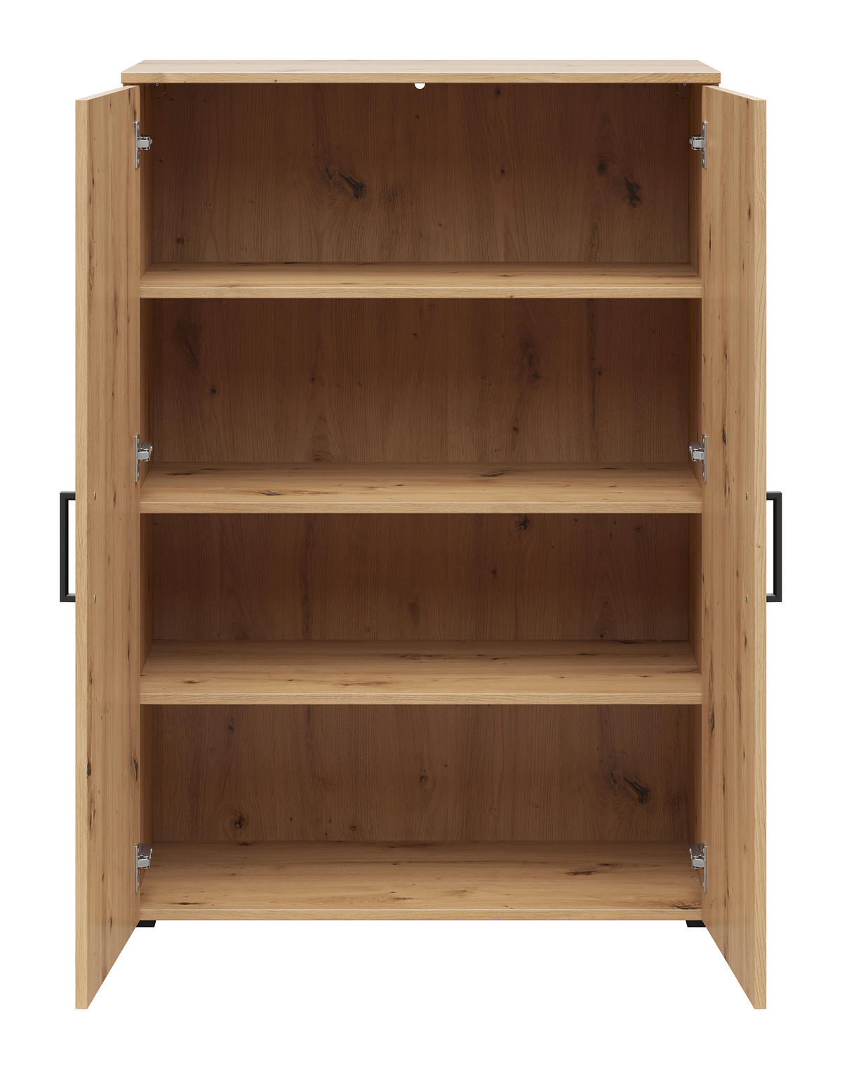 Kommode Multi-Stauraum Typ 31 Eiche Artisan Nachbildung B/H/T: ca. 80x115x40 cm Multi-Stauraum Typ 31 - Eiche (80,00/115,00/40,00cm)