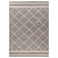 360Living Teppich Rhombus beige B/L: ca. 120x170 cm Rhombus - braun/beige (120,00/170,00cm) - 360Living
