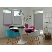 Spannplissee Easyfix Pia grau B/L: ca. 45x130 cm Easyfix Pia - grau (45,00/130,00cm)