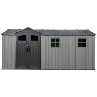 Lifetime Gerätehaus Idaho grau B/H/L: ca. 498x227x214 cm Idaho - grau (214,00/498,00/227,00cm) - Lifetime
