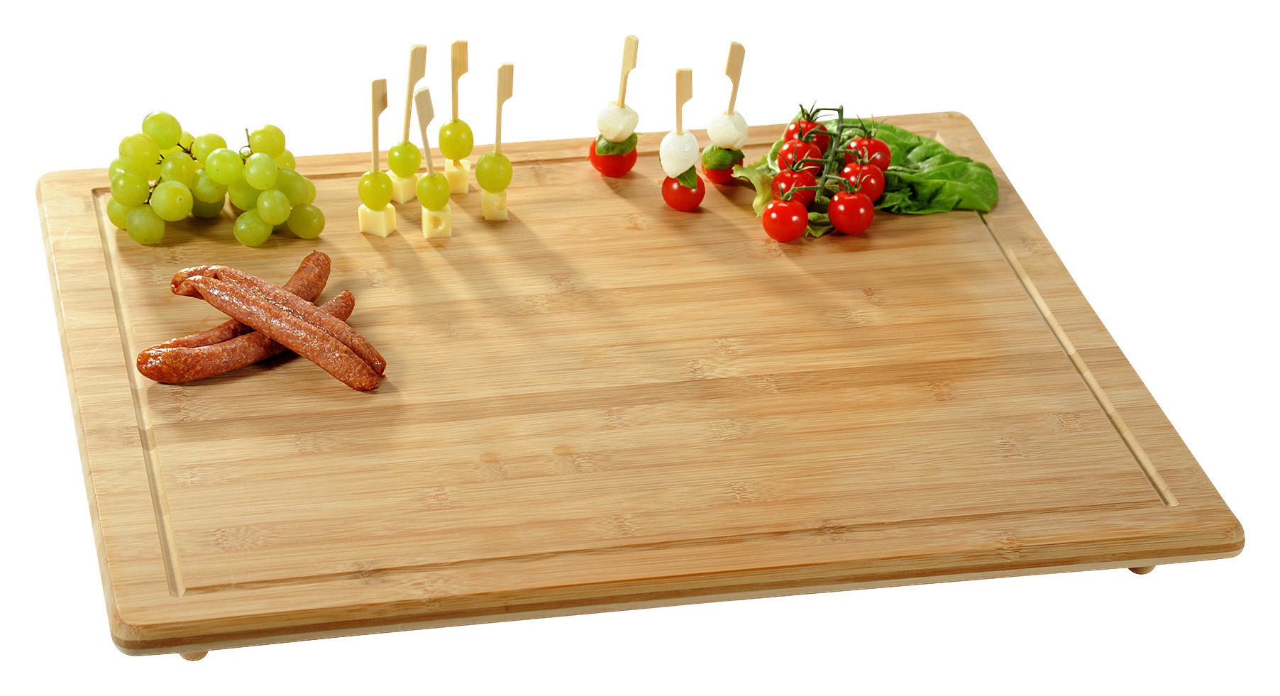 Kesper Abdeckplatte natur Bambus B/H/L: ca. 50x4x56 cm Abdeckplatte - natur (56,00/50,00/4,00cm) - Kesper