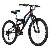 KS-Cycling Kinder-Mountainbike Zodiac Zodiac 24 Zoll Rahmenhöhe 38 cm 18 Gänge weiß weiß ca. 24 Zoll Zodiac - weiß/grün - KS-Cycling