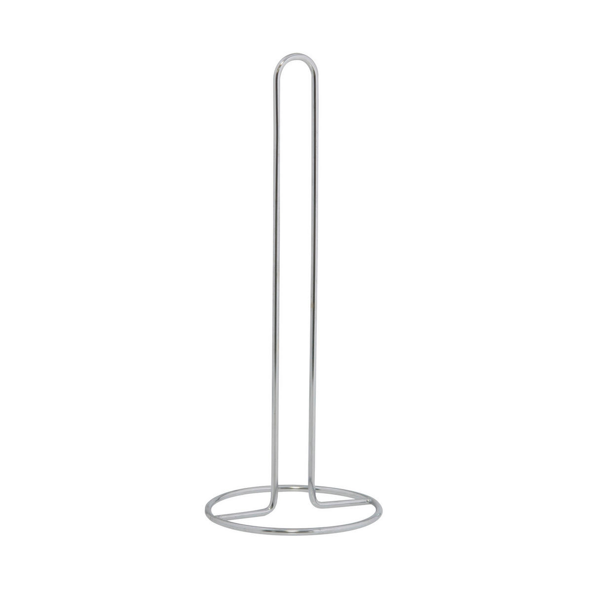 Axentia Küchenrollenständer Chrom Metall B/H/L: ca. 15x33x15 cm Küchenrollenständer - Chrom (15,00/15,00/33,00cm) - Axentia