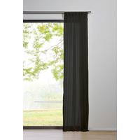 Kombivorhang PURE schwarz B/L: ca. 135x300 cm PURE - schwarz (135,00/300,00cm)