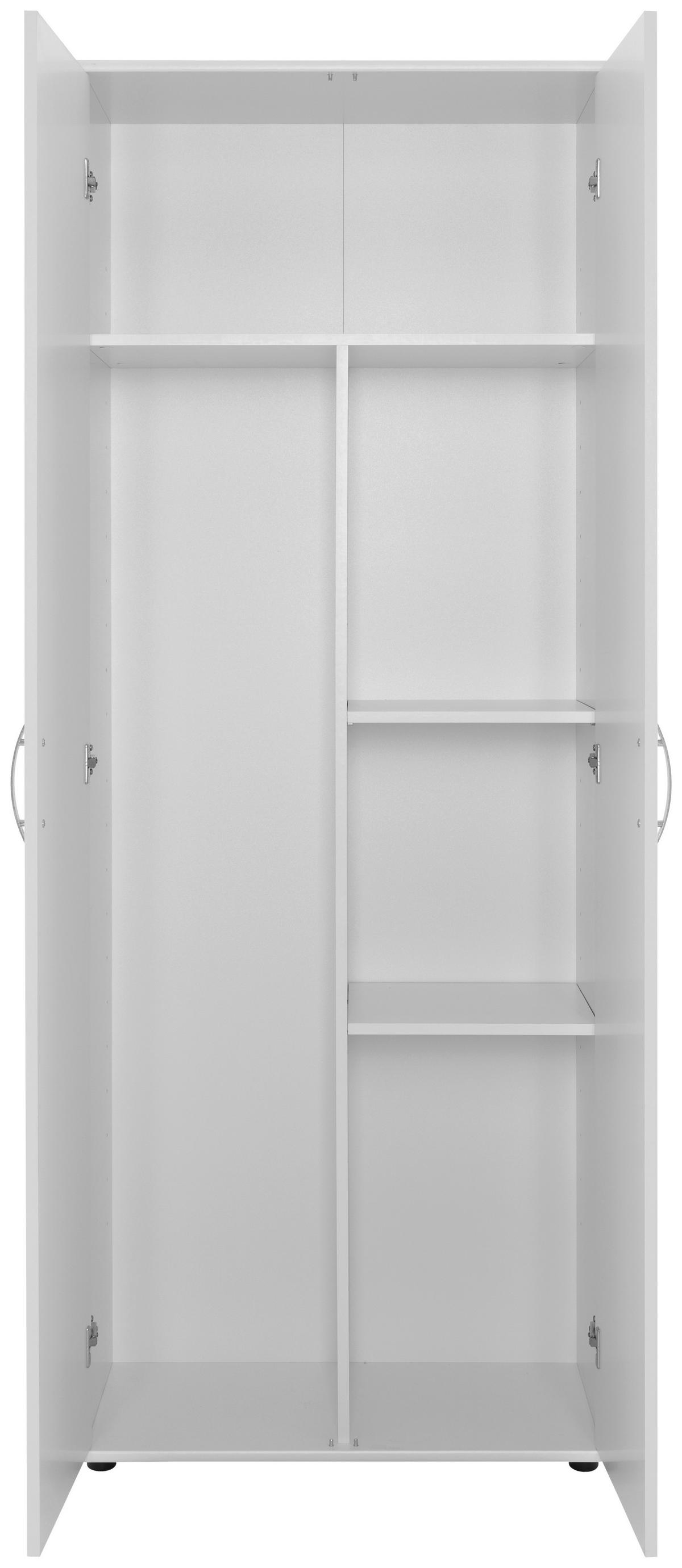 Putzschrank Andy 4 weiß B/H/T: ca. 70x187x35 cm Andy 4 - weiß (70,00/187,00/35,00cm)
