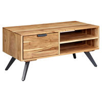Couchtisch braun B/H/T: ca. 45x45x95 cm Couchtisch - braun (45,00/45,00/95,00cm) - Wohnling