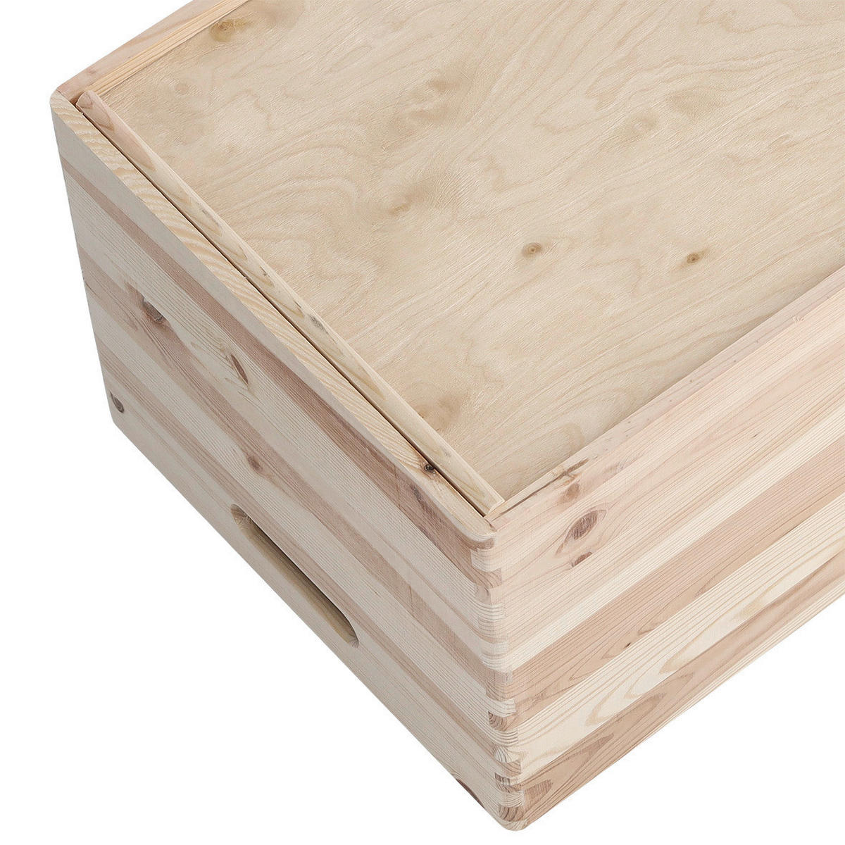 Zeller Allzweckkiste natur Kiefer B/H/L: ca. 40x24x30 cm Allzweckkiste - natur (30,00/40,00/24,00cm) - Zeller