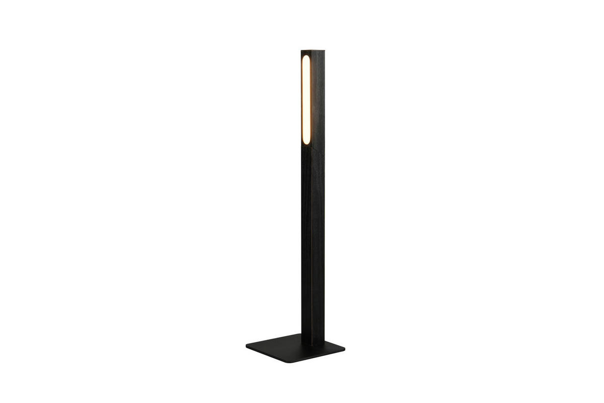 Reality LED Tischleuchte SKIP mattschwarz MDF B/H/T: ca. 11x37,5x14,5 cm 1 Brennstellen Skip - mattschwarz (11,00/37,50/14,50cm) - Reality