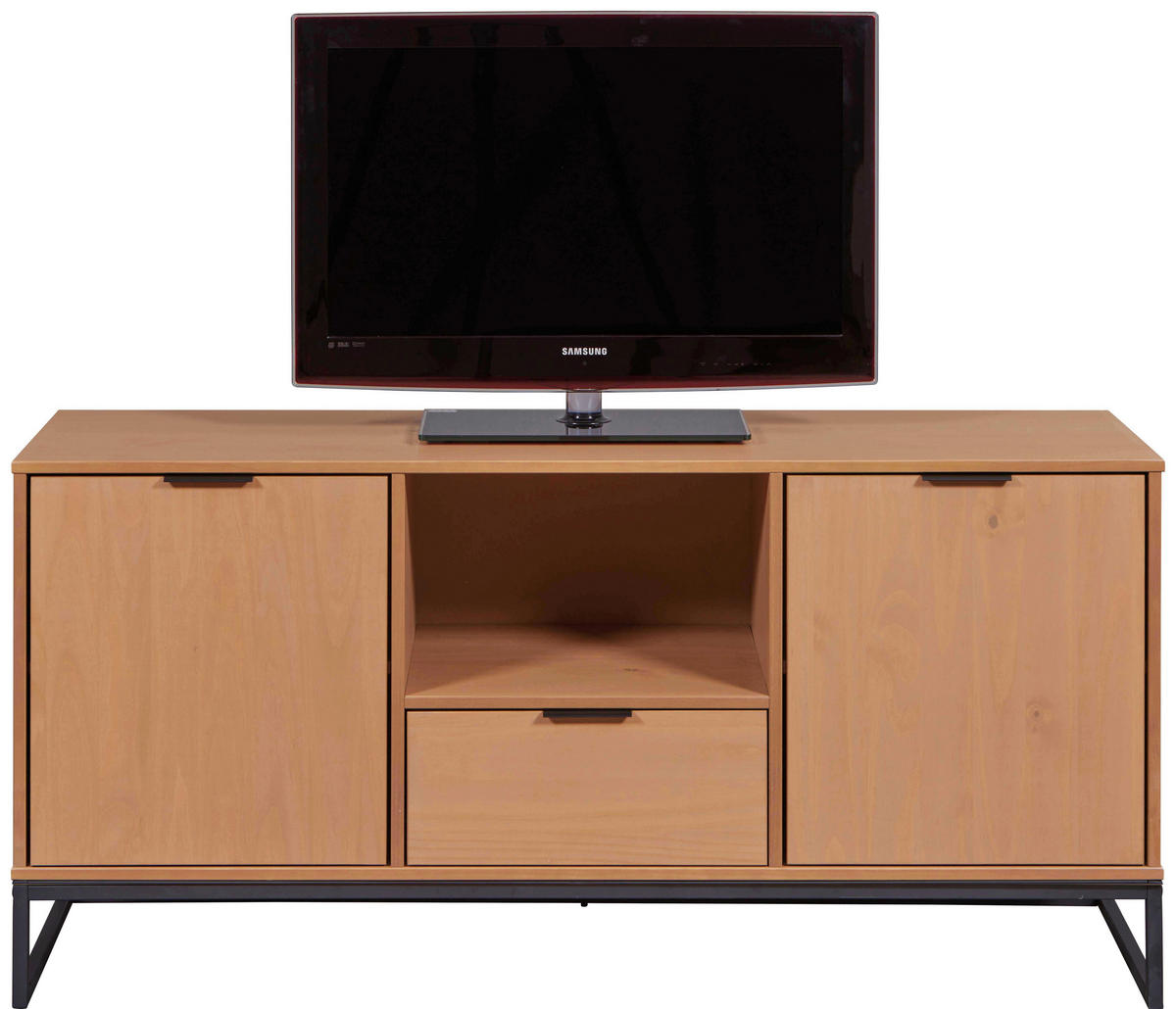 TV-Board Vivo 2T1S Oak lackiert B/H/L: ca. 45,3x50x150 cm Vivo 2T1S - Oak (150,00/45,30/50,00cm) - Inter Link