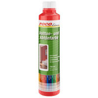 POCOline Vollton- und Abtönfarbe rot ca. 0,75 l Voll+Abtönfarbe 750ml rot - rot (750ml) - POCOline