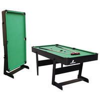 Cougar Billardtisch Hustle L B/H/L: ca. 76x79x152 cm Hustle L - schwarz/grün (152,00/76,00/79,00cm) - Cougar