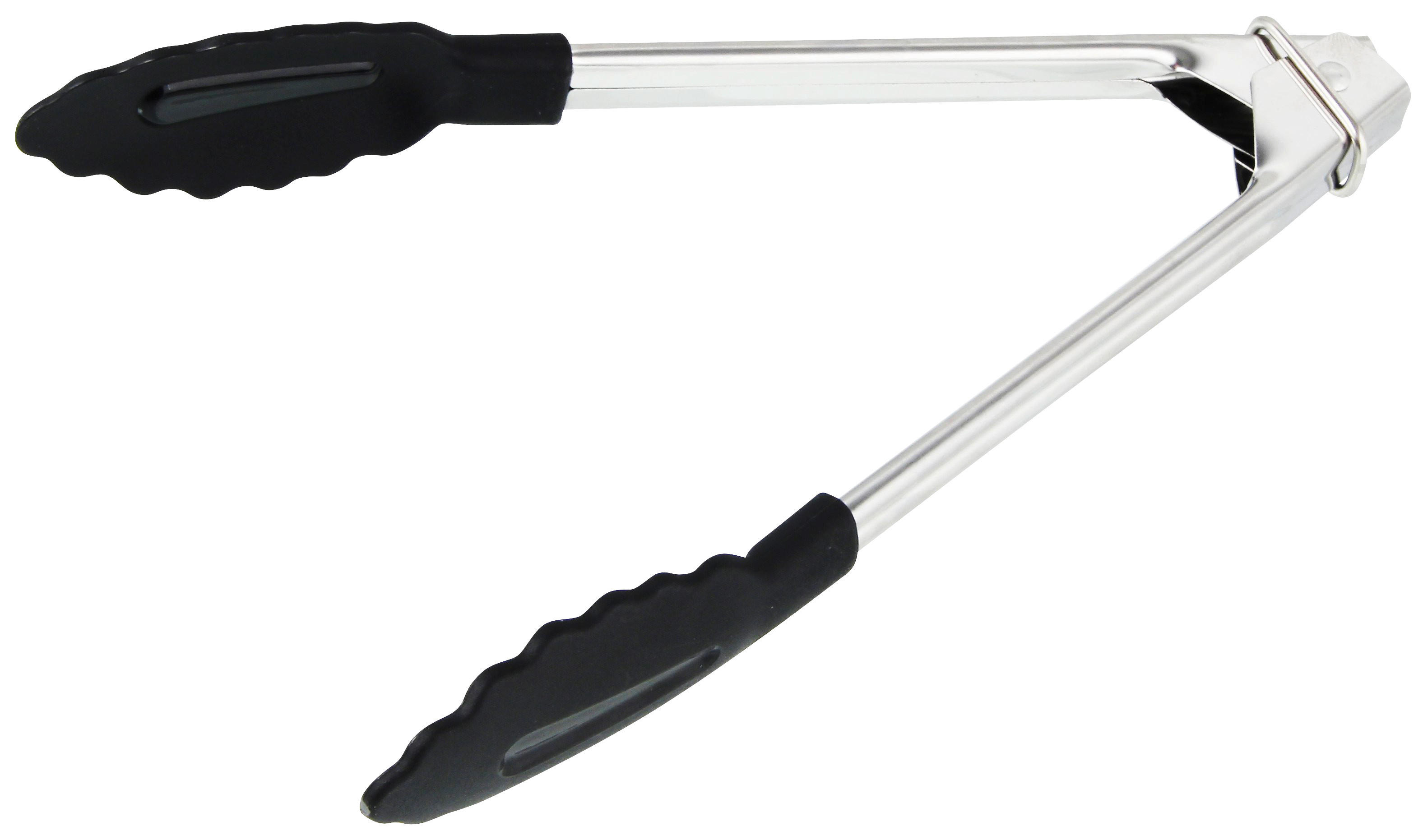Fackelmann Grillzange schwarz Edelstahl L: ca. 18 cm Mehrzweckzange - schwarz (18,00cm) - Fackelmann