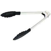 Fackelmann Grillzange schwarz Edelstahl L: ca. 18 cm Mehrzweckzange - schwarz (18,00cm) - Fackelmann