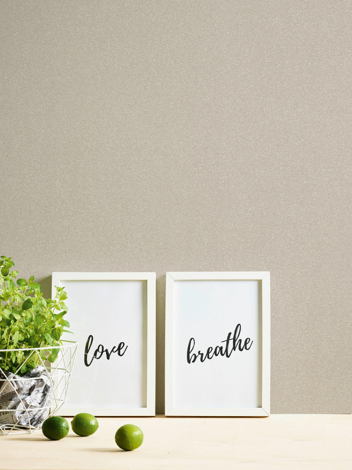 A.S.Creation Vliestapete New Elegance Uni beige B/L: ca. 53x1005 cm New Elegance - beige (53,00/1005,00cm) - A.S.Creation