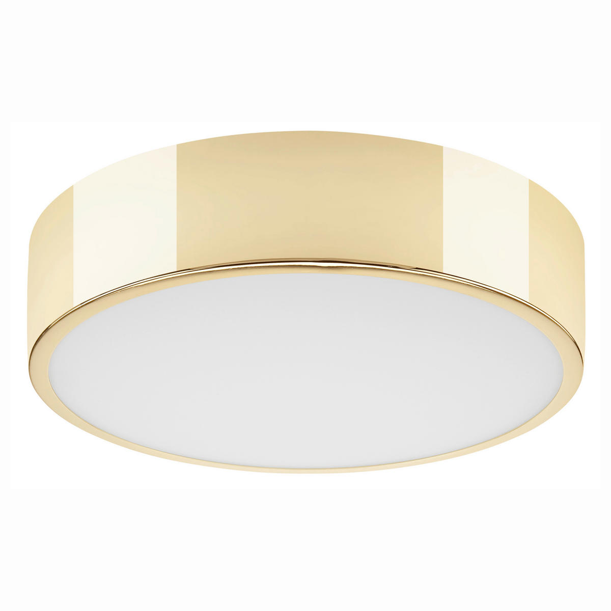 Lamkur Deckenleuchte DANTE 43937 gold Glas Stahl H/L: ca. 8x37 cm E27 2 Brennstellen Dante - gold (37,00cm) - Lamkur