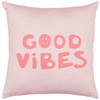 Dekokissen Dekokissen_Outdoor Good Vibes - rosa (40,00/40,00cm) - POCOline