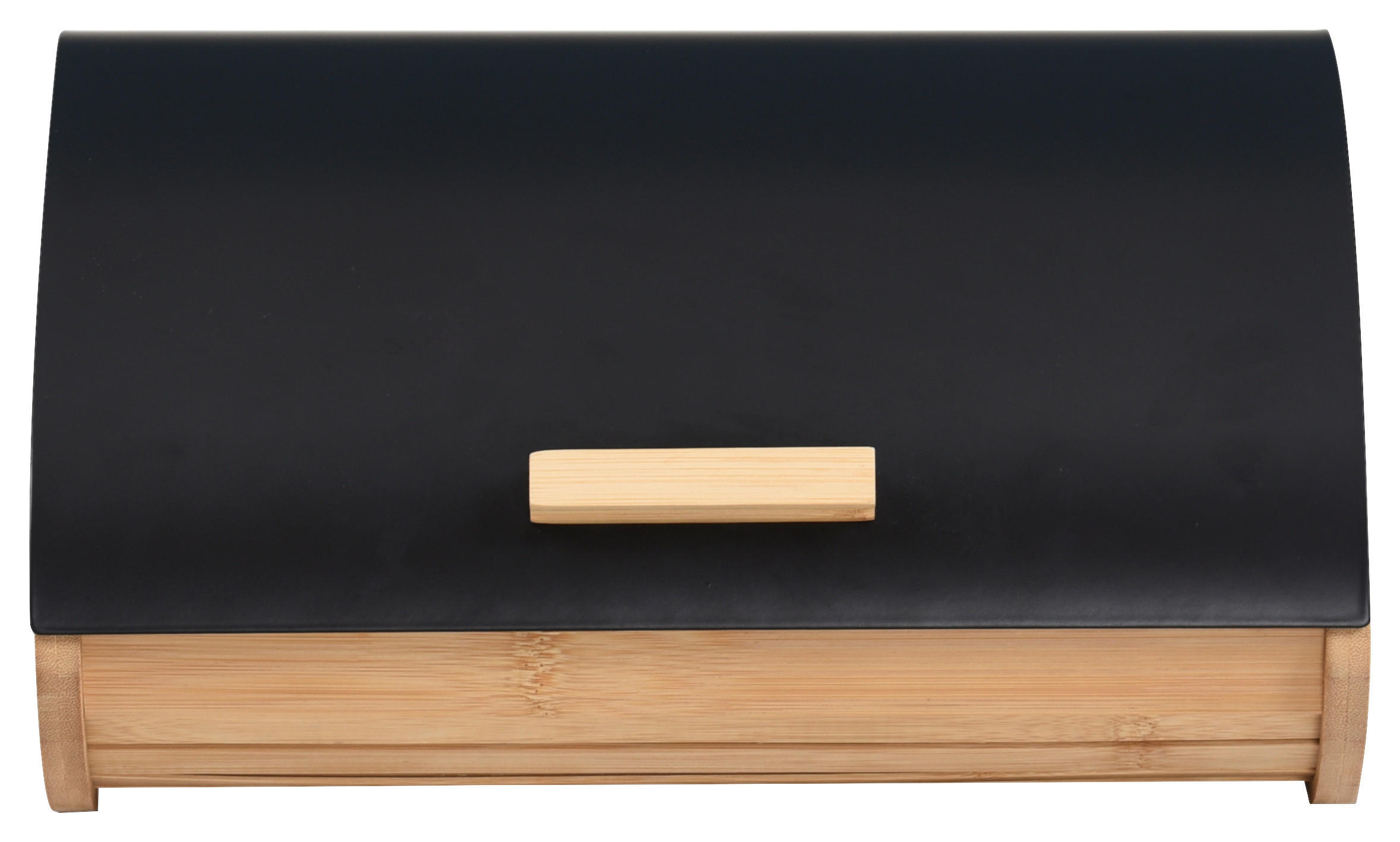 POCOline Brotkasten schwarz Bambus B/H/L: ca. 25x17x35 cm Brotkorb Bambus - schwarz (35,00/25,00/17,00cm) - POCOline