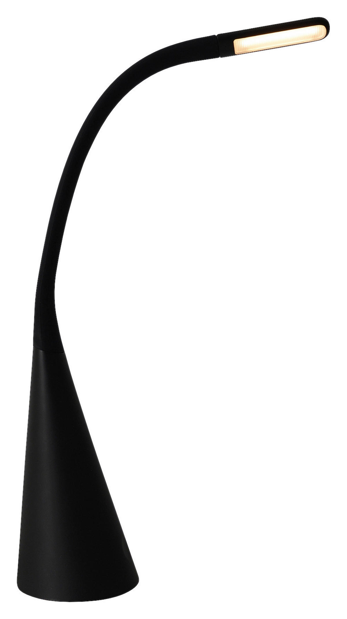 Näve Leuchten Tischleuchte 3127522 schwarz Kunststoff Metall B/H/T: ca. 11x65x11 cm null 1 Brennstellen Alf - schwarz (11,00/65,00/11,00cm) - Näve Leuchten