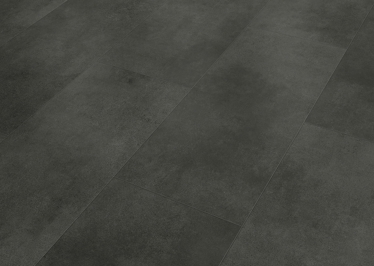 Click-Vinylboden Eiche dunkel ca. 2,373 m² im Paket  B/L: ca. 31x63,8 cm pro Paket Eiche dunkel ca. 2,373 m² im Paket - dunkelgrau (31,00/63,80cm)