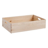 Zeller Allzweckkiste natur Kiefer B/H/L: ca. 60x15x40 cm Allzweckkiste - natur (40,00/60,00/15,00cm) - Zeller