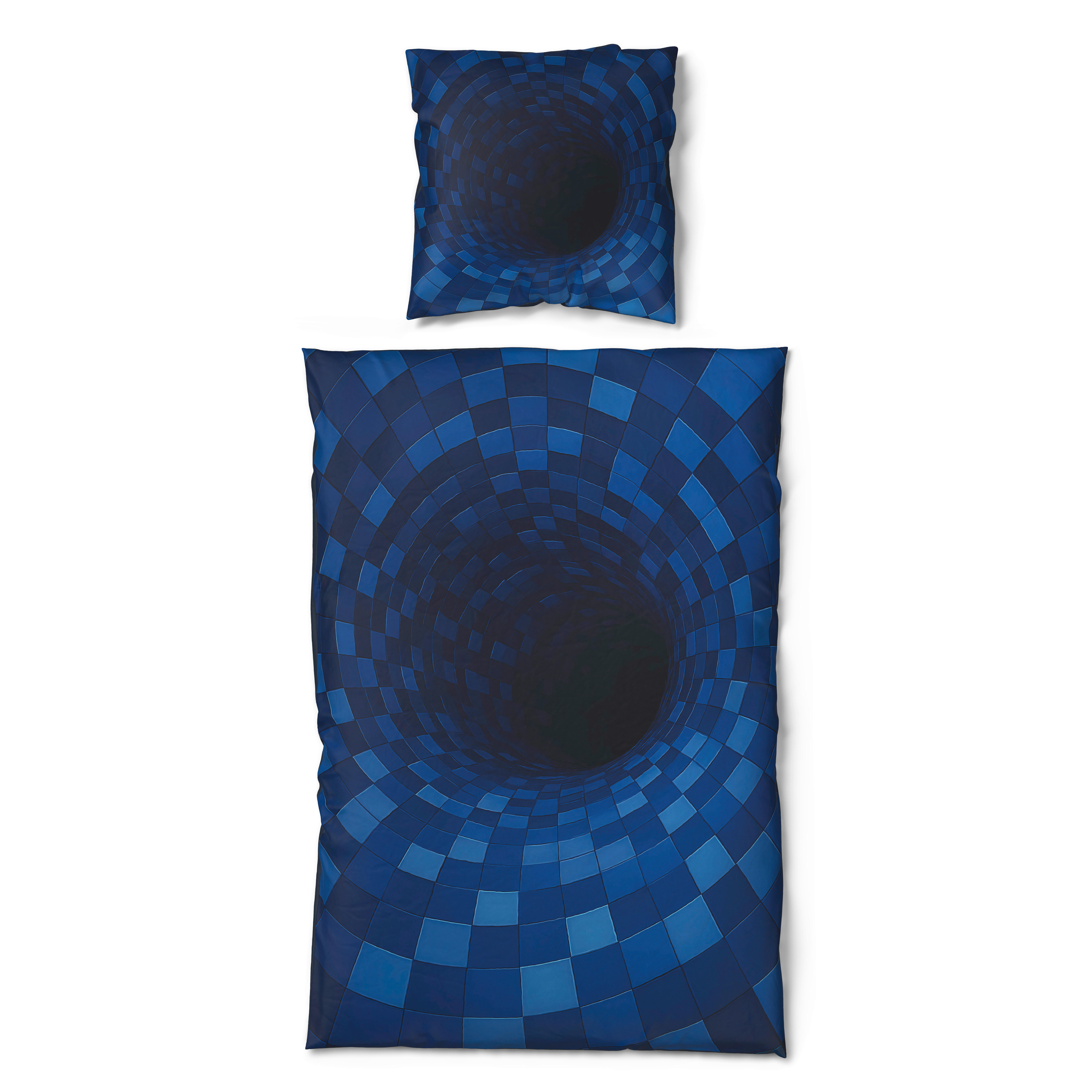 Microfaser Bettwäsche Bettwäsche_Microfaser blau 135x200 - blau (135,00/200,00cm)