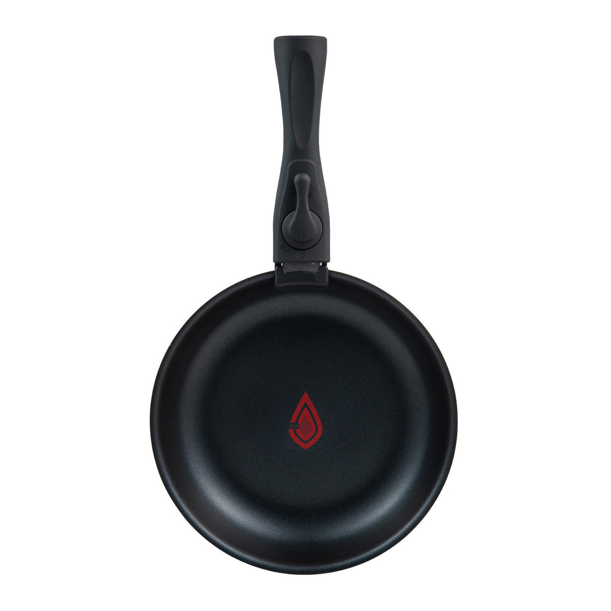 BERGNER Pfannenset CLICK & COOK silber Aluminium CLICK & COOK - schwarz/silber (38,50/35,50/5,60cm) - BERGNER