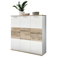 Kommode Hugo weiß Old Wood hell Nachbildung B/H/T: ca. 116x122x38 cm Hugo - weiß (116,00/122,00/38,00cm)