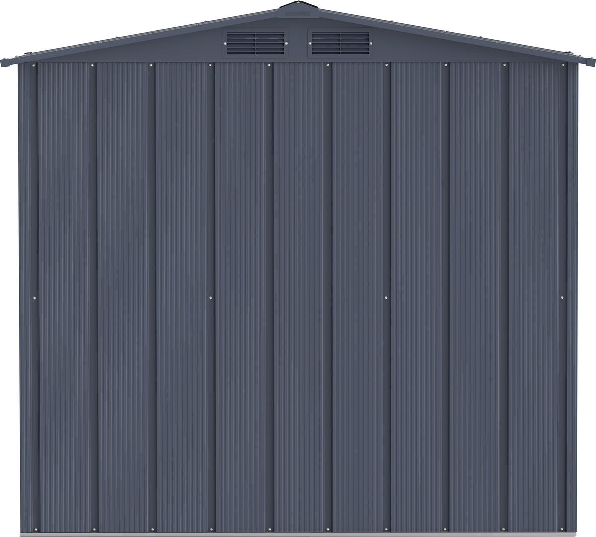 VCM Gerätehaus anthrazit B/H/L: ca. 202x181x113 cm Gerätehaus mit Schiebetür - anthrazit (113,00/202,00/181,00cm) - VCM