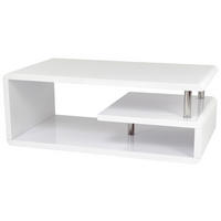 Couchtisch Pico weiß MDF B/H/T: ca. 110x42x60 cm Pico - weiß (110,00/42,00/60,00cm)