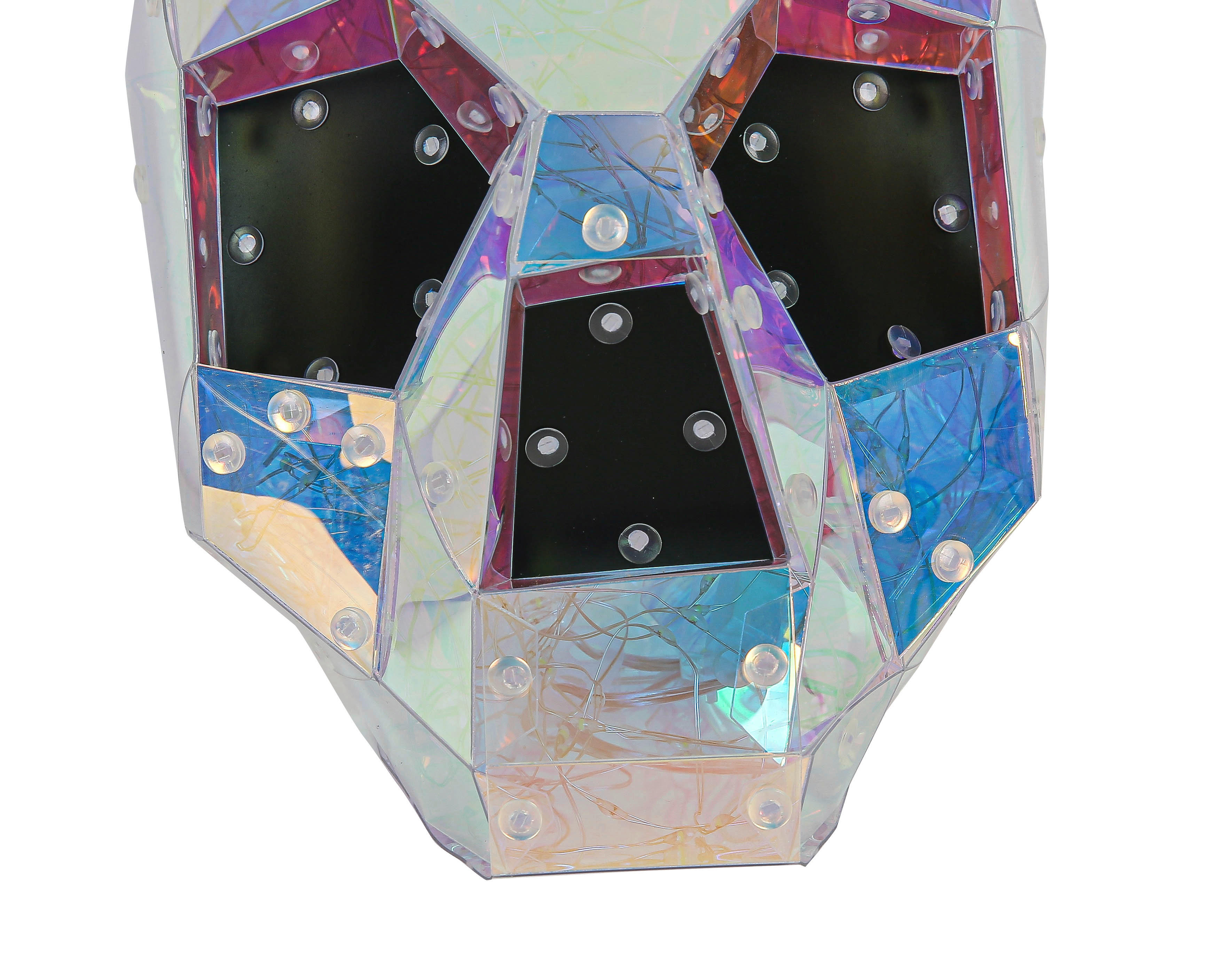 Thumbnail - Nolo Tischleuchte Totenkopf transparent B/H/L: ca. 17x17x23 cm