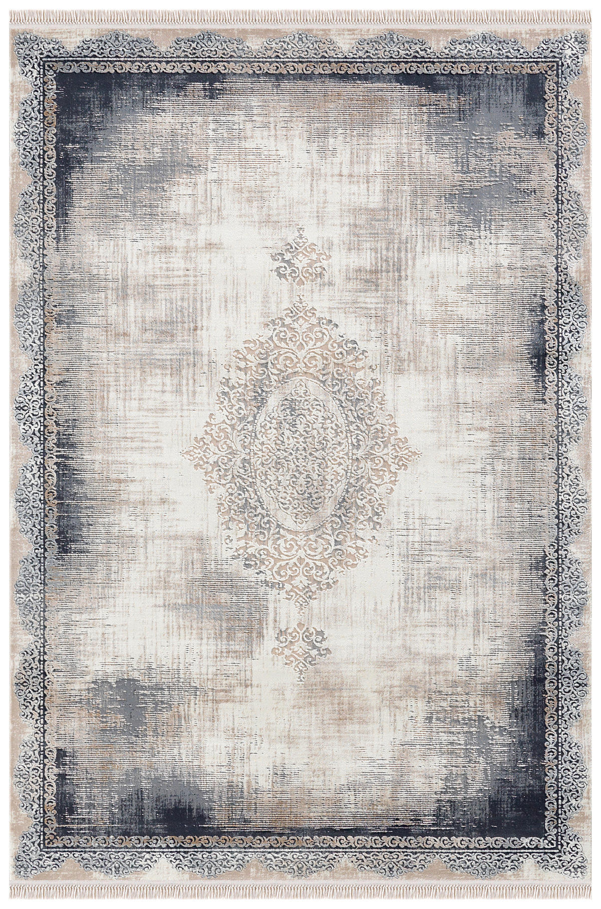 Merinos Teppich Rodin blau B/L: ca. 160x230 cm Rodin - blau (160,00/230,00cm) - Merinos