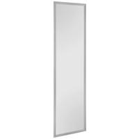 Rahmenspiegel Nadine grau silber Optik B/H: ca. 34x125 cm Nadine - silber/grau (34,00/125,00cm)