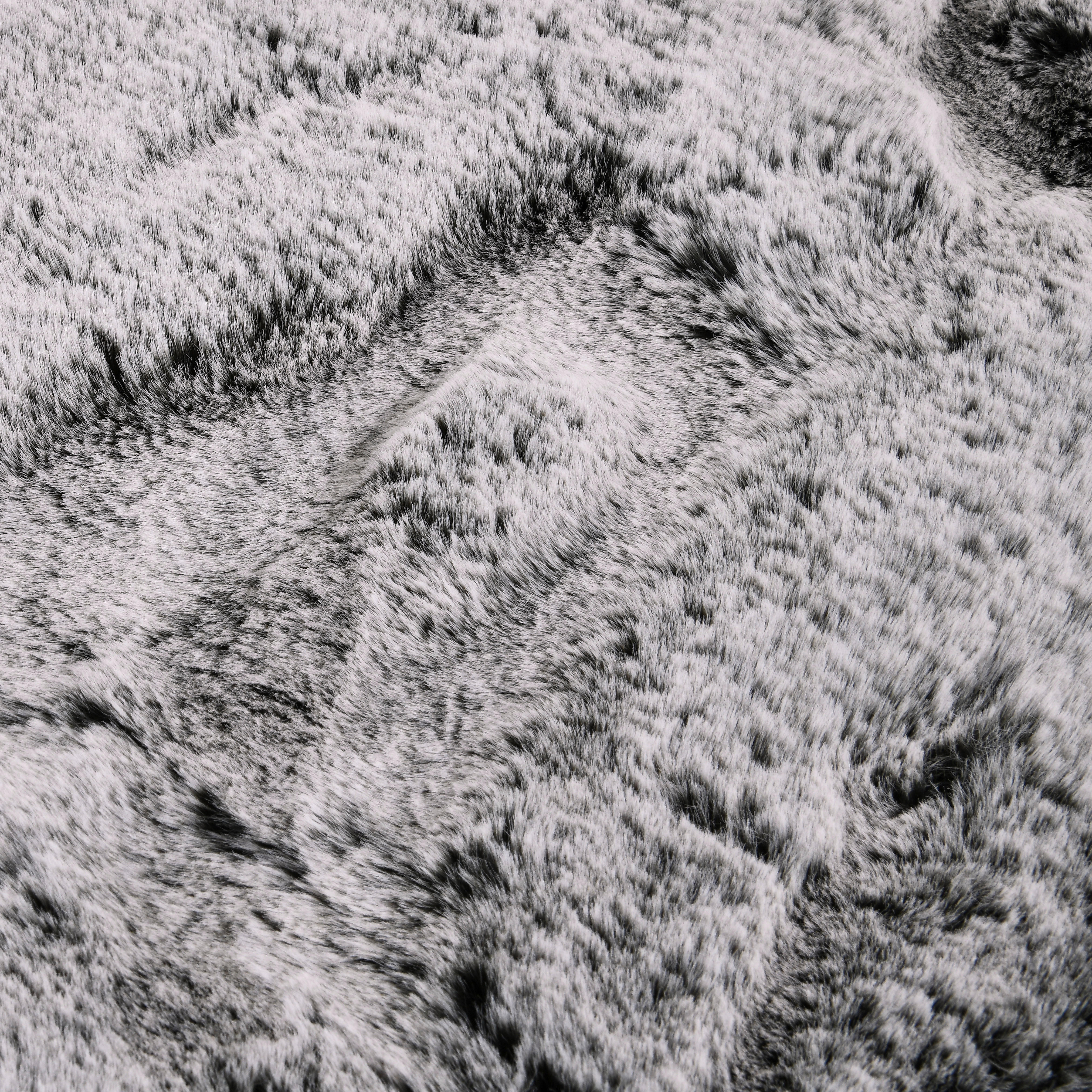 Fellimitat Maya grau B/L: ca. 60x100 cm Maya - grau (60,00/100,00cm)