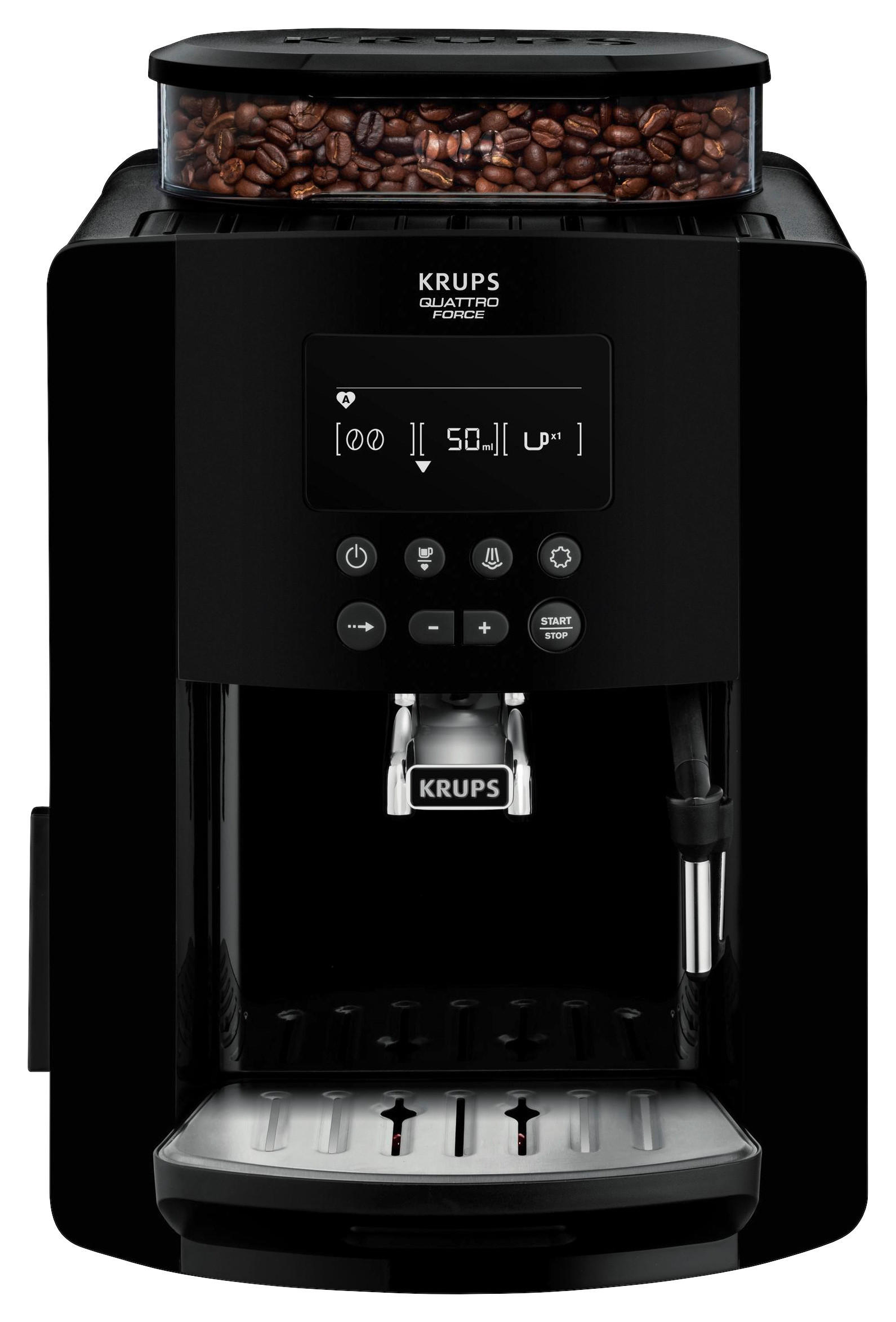 Krups Kaffeevollautomat EA 8170 schwarz B/H/T: ca. 24,5x38x36,5 cm